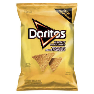 Doritos Ultimate Garlic Parmesan Tortilla Chips, 210g