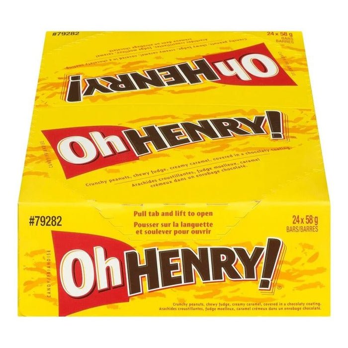 Oh Henry! Chocolate Bars Case, 24x58g