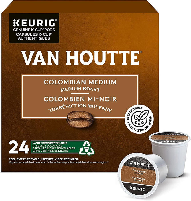 Van Houtte Colombian Medium Roast K-Cups, 24-Count