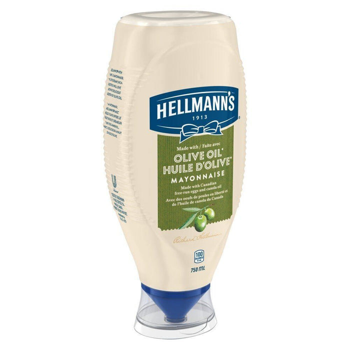 Hellmann's Olive Oil Mayonnaise, 750 ml/25 fl oz