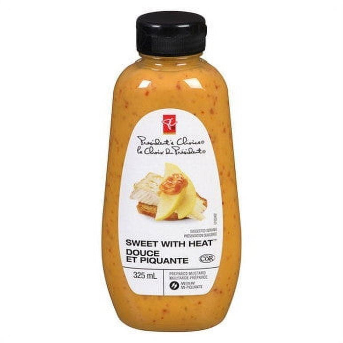 PC Sweet with Heat Prepared Mustard 325mL/11oz - CanadaGrocery