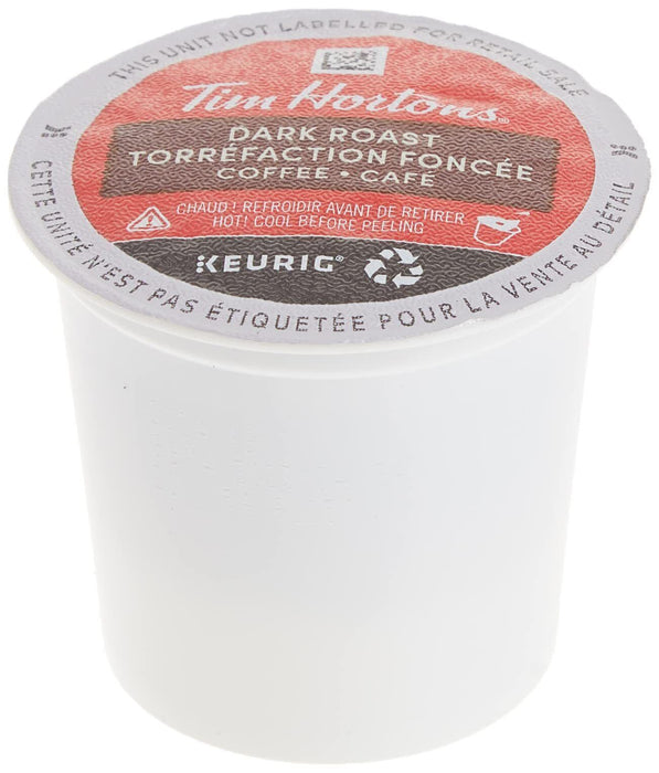 Tim Hortons Dark Roast Coffee, Single-Serve K-Cups for Keurig Brewers, 80 K-Cups