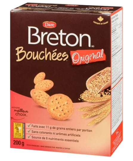 Dare Breton Original Bites Crackers, 200g