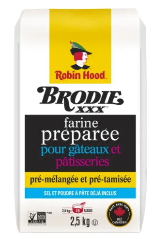 Robin Hood Brodie Cake & Pastry Self-Raising Flour, 2.5kg