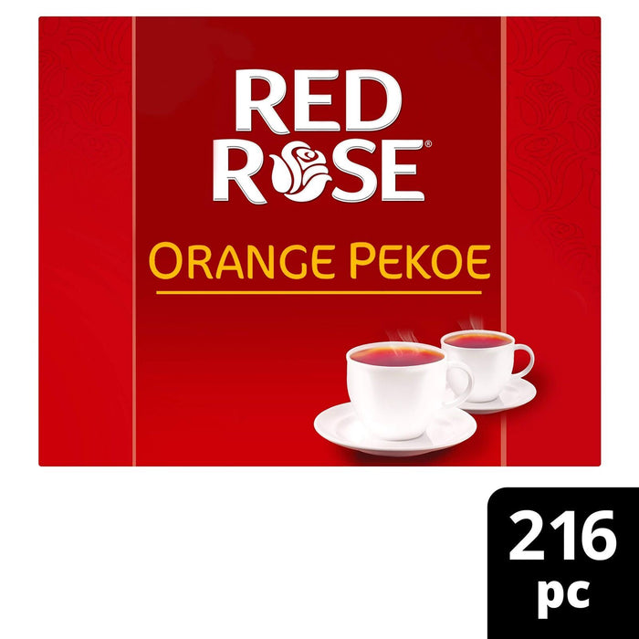 Red Rose Orange Pekoe Tea 216 Count