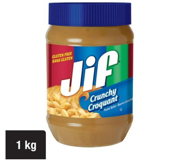 Jif Crunchy Peanut Butter, 1kg