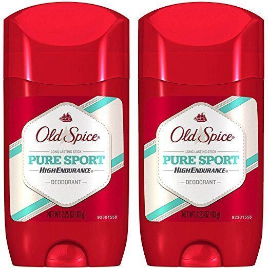 Old Spice for Men Pure Sport High Endurance Deodorant 2.25oz 2 Count