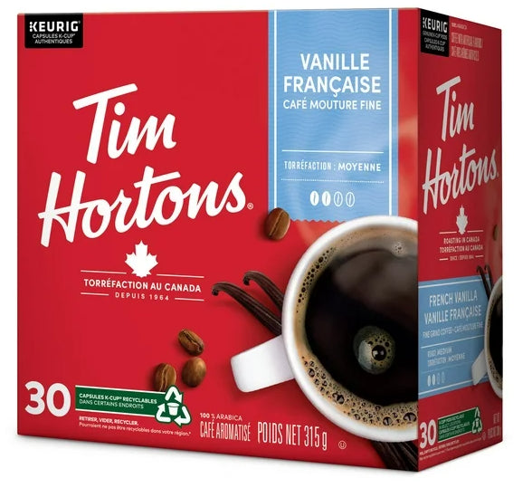 Tim Hortons French Vanilla Keurig K-Cup 30ct, 315g