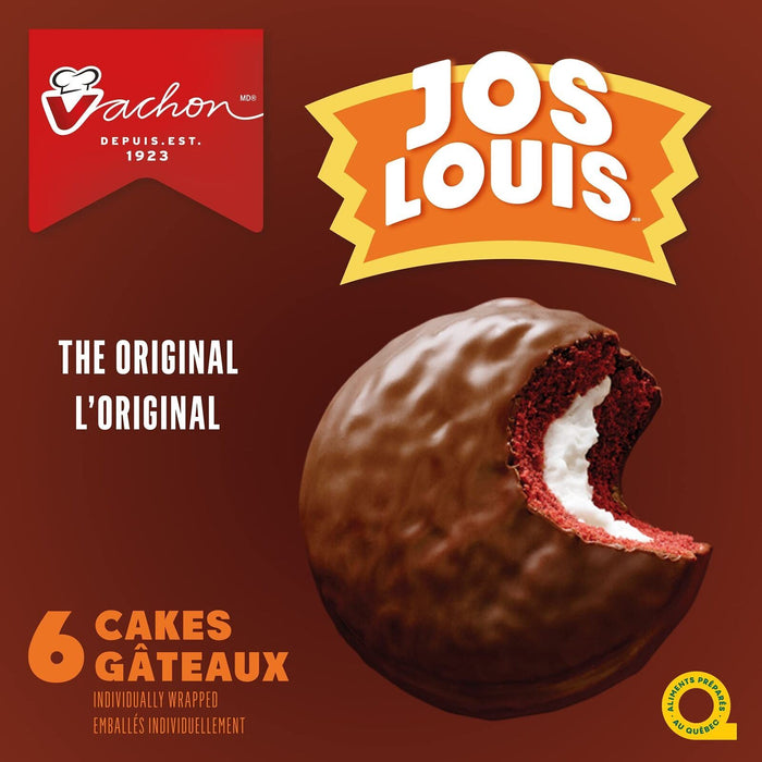 Vachon FAMOUS Jos Louis Snack Cakes 11.4oz Box