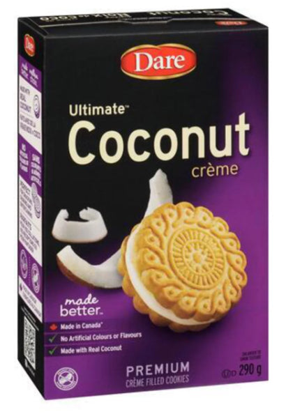 Dare Ultimate Peanut-Free Cookies Coconut Creme 290g