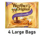 Werther's Original Soft Eclairs Caramels 300g/ 10.6oz Each 4 Bags - CanadaGrocery