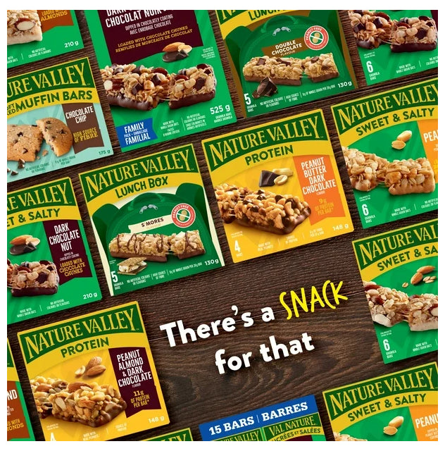 Nature Valley Trail Mix Mixed Berry Chewy Granola Bars, 5 bars x 35g, 175g