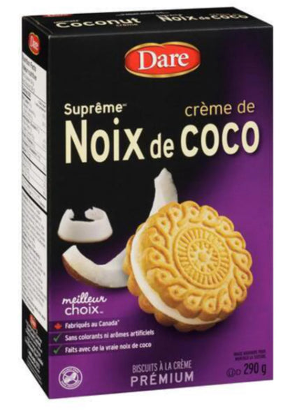 Dare Ultimate Peanut-Free Cookies Coconut Creme 290g