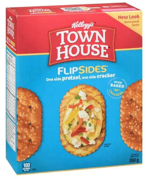 Kellogg's Town House Flipsides Original Cracker, 260g