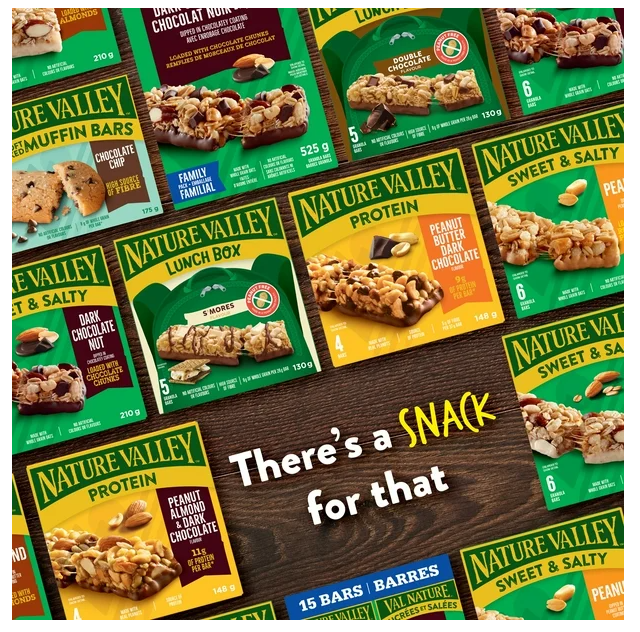 Nature Valley Peanut Butter Biscuits, 5 Biscuits x 38g, 190g