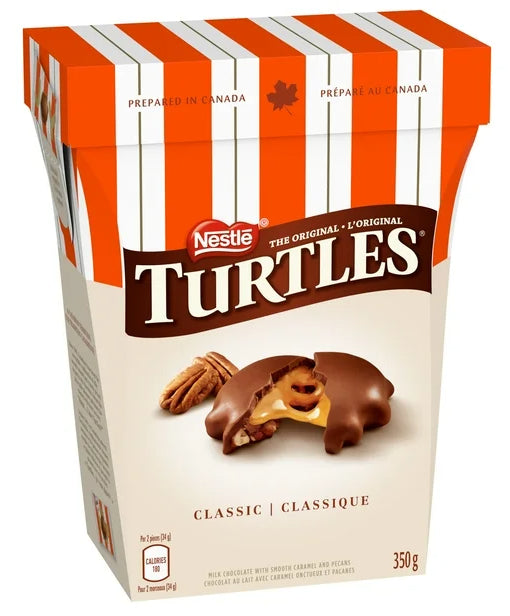 Nestle Turtles Classic Recipe Holiday Gift Chocolates, 350g