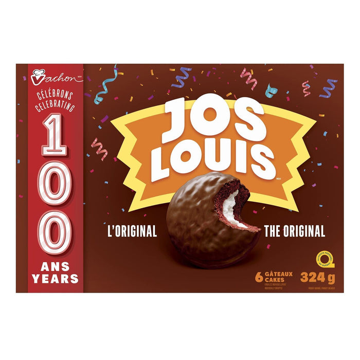 Vachon FAMOUS Jos Louis Snack Cakes 11.4oz Box