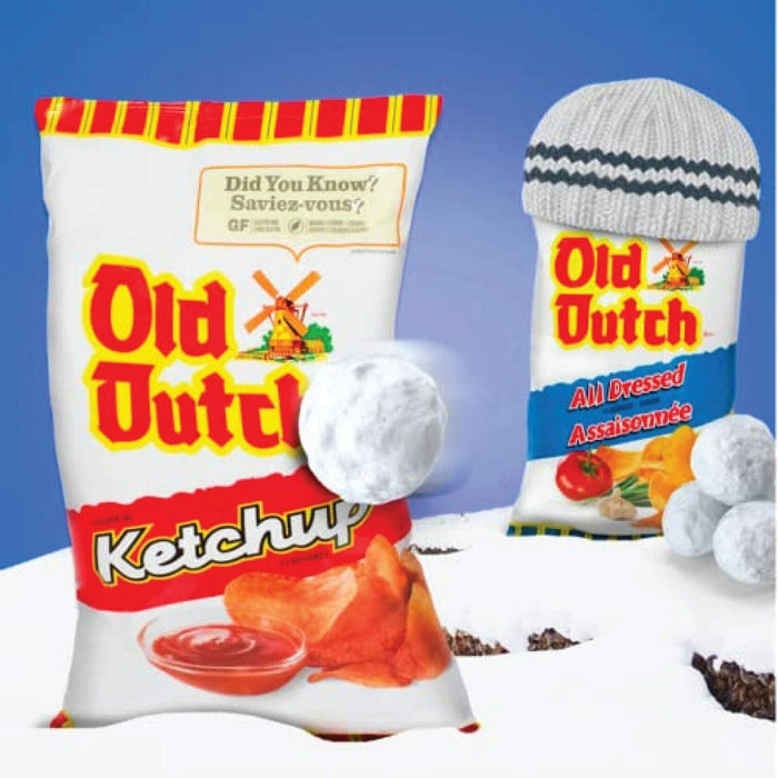 Old Dutch Potato Chips 1 Bag of Ketchup Flavour + 1 Bag of All Dressed 180g EACH