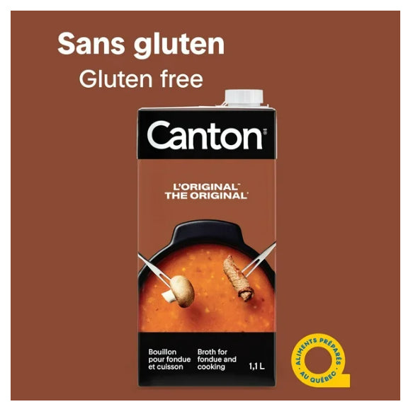 Canton The Original Broth for Fondue and Cooking, 1.1L