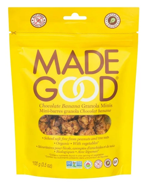 MadeGood Chocolate Banana Granola Minis 100g