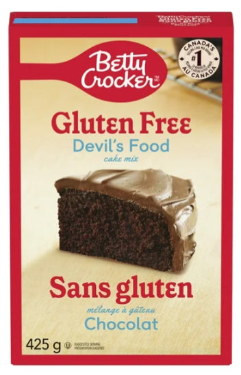 Betty Crocker Devil's Food Cake Mix, Gluten Free, 425g