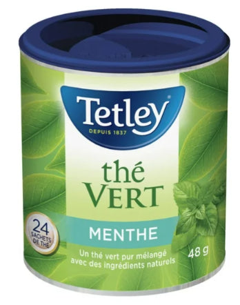 Tetley Mint Green Tea, 24 Tea Bags, 48g