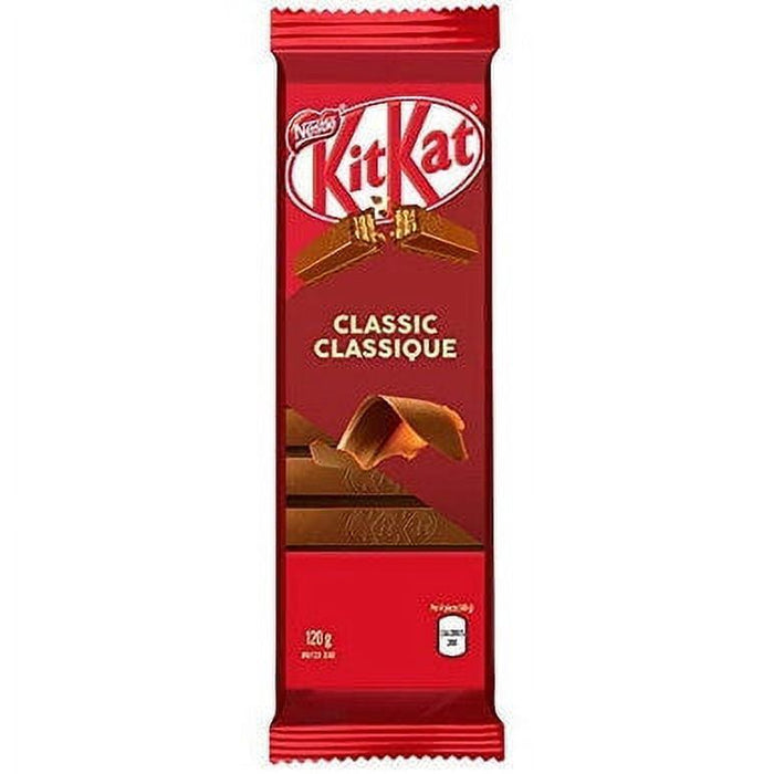 Nestle Kitkat Classic Wafer Bar with Superior Canadian Chocolate, 120g/4.2oz