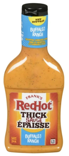 Frank's RedHot Buffalo 'N Ranch Thick Hot Sauce, 354 mL