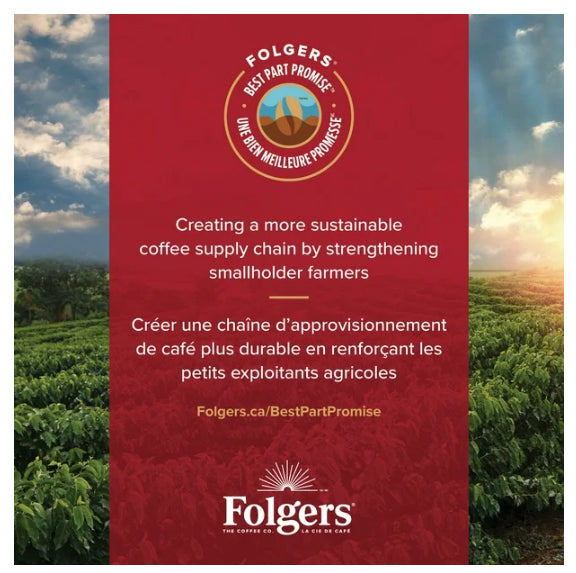 Folgers Caramel Drizzle K-Cup Coffee Pods 30 Count, 270g