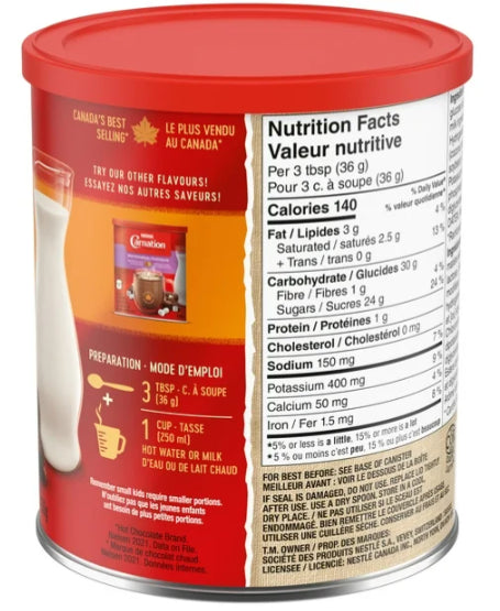 Carnation Hot Chocolate Mix Rich And Creamy 450 g