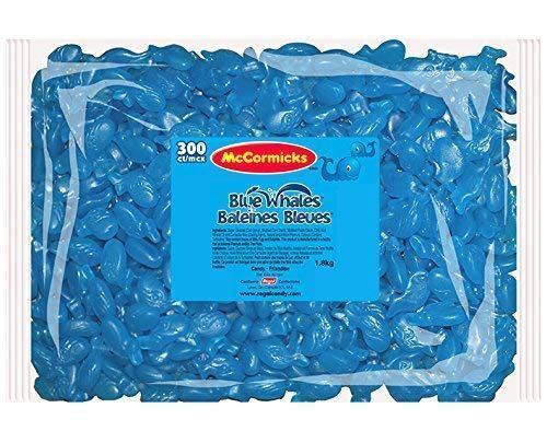 McCormicks Blue Whales Gummy Candy, 300 Count