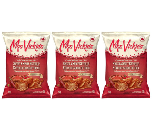 Miss Vickie's Potato Chips Sweet & Spicy Ketchup, 190g/8oz 3 BAGS - CanadaGrocery