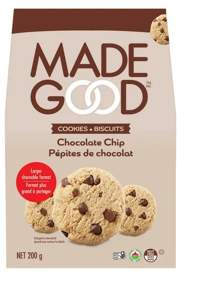 MadeGood Chocolate Chip Cookies, 200g