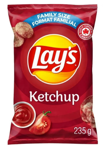 Lay's Ketchup Flavored Potato Chips, 235g