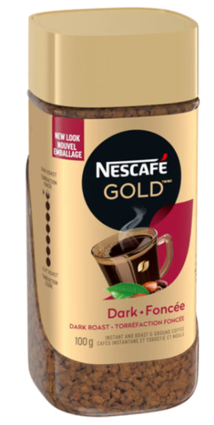Nescafe Gold Instant Coffee Dark Roast 100g