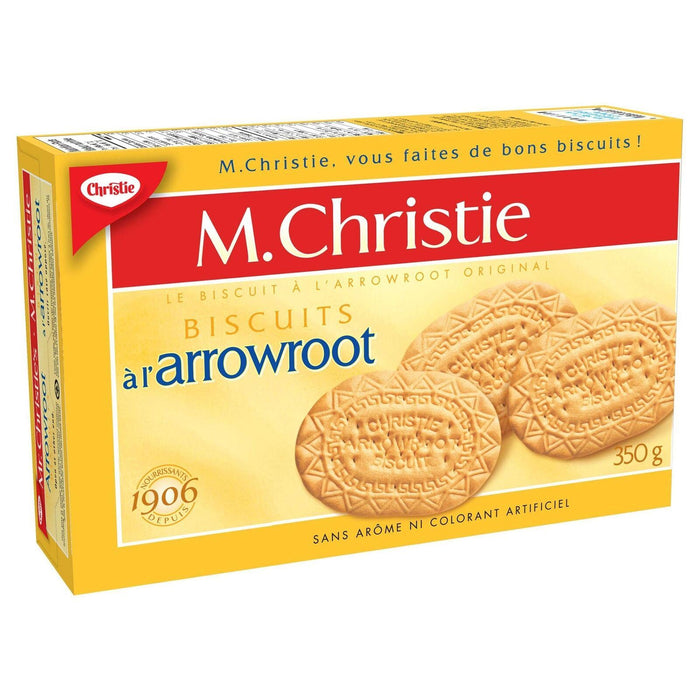 Mr. Christie's Original Arrowroot Biscuits 350g/12.35oz, BOX - CanadaGrocery