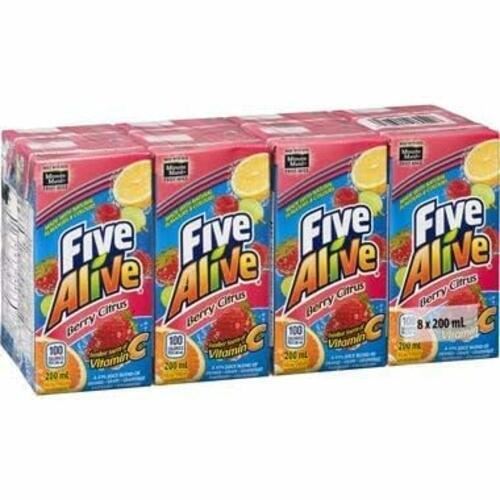 Five Alive Berry Citrus Juice Box (8-Pack) 6.7oz