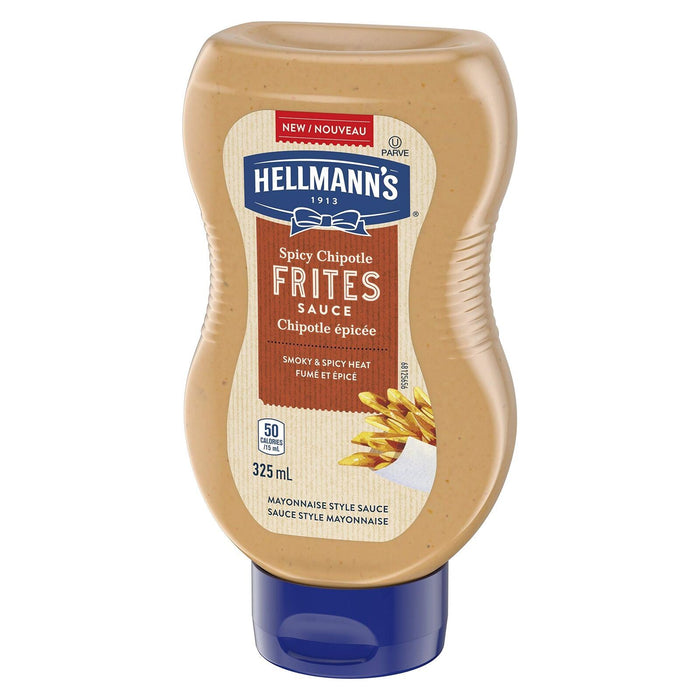 Hellmann's Spicy Chipotle Frites Mayo Sauce, 325ml/11oz