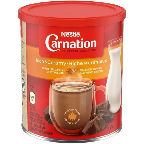 Nestle Carnation Rich and Creamy Hot Chocolate Mix, 450g/15.9oz