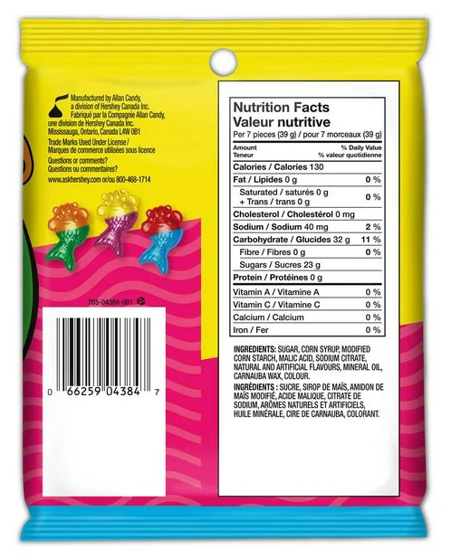 JOLLY RANCHER MISFITS GUMMIES MER-BEARS Candy, 182g