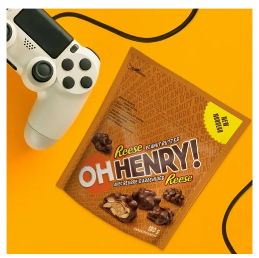 OH HENRY! Bite Sized Pieces with Reese Peanut Butter, 180g