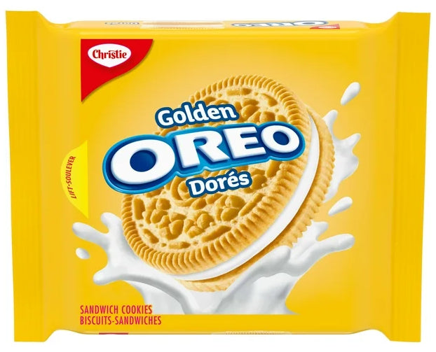 Oreo Golden Vanilla Sandwich Cookies, 270g