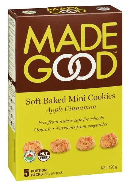 Made Good Apple Cinnamon Soft Baked Cookies, 120g