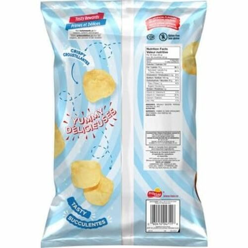 Lay's Wavy Lightly Salted Potato Chips, 235g/8.3oz, 3 BAGS