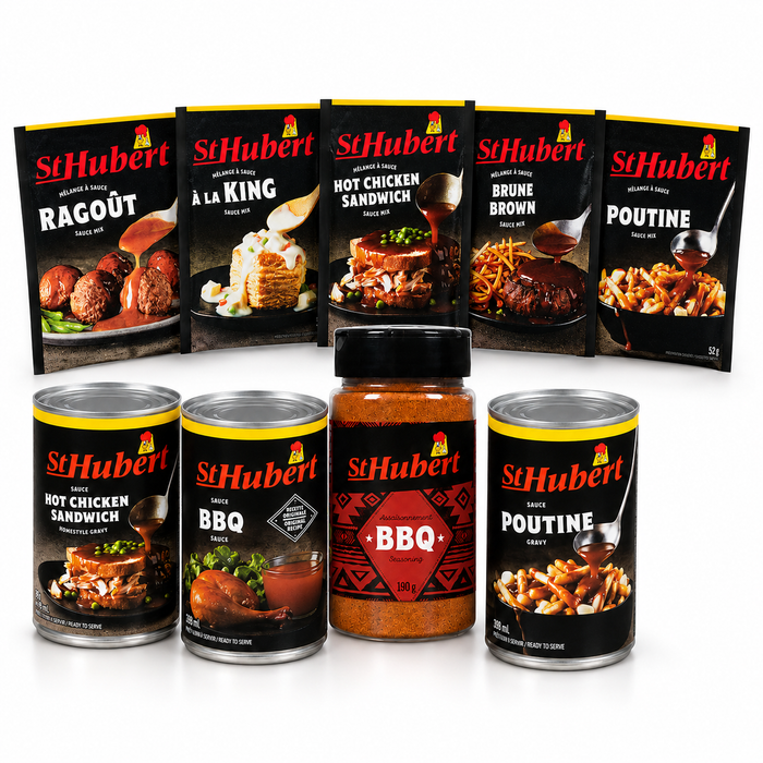 The St-Hubert Box — Sauce & Seasoning Bundle (17 Items)